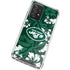 NFL New York Jets Tropical Print Galaxy A52 5G Clear Case